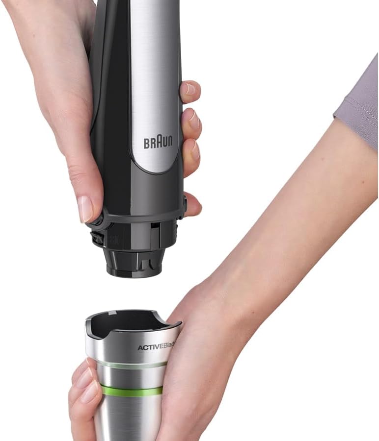 Detalle 2 de Braun Minipimer 7025 batidora 1000W con accesorios
