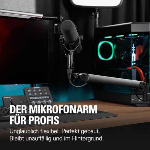 Thumbnail 1 de Elgato Wave Mic Arm Pro – Gasfeder-Mikrofonarm mit verdeckten Kabelkanälen und starker Tragfähigkeit