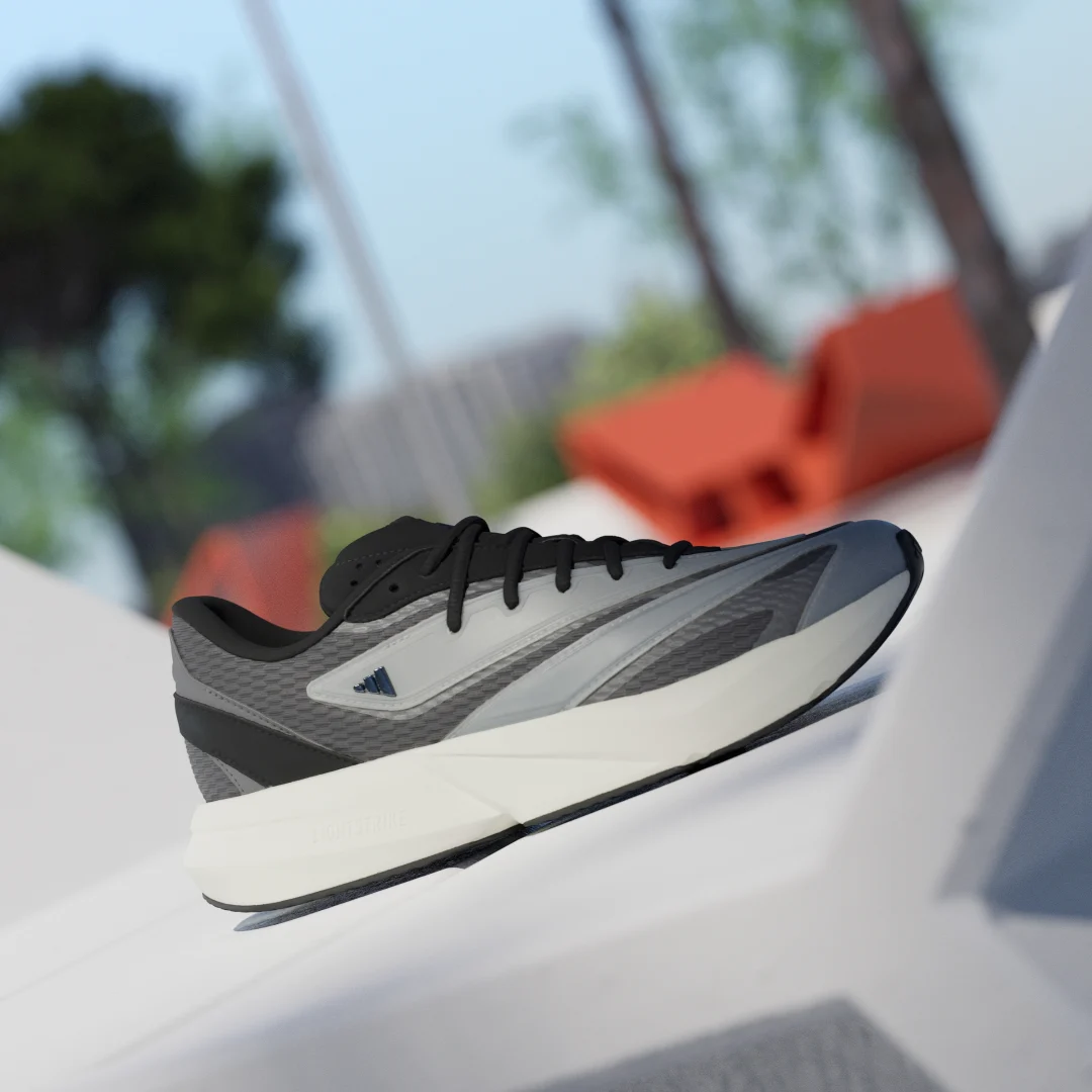 Detalle 2 de Adidas Zapatilla Lightblaze Gris: simplicidad y confort para el día a día