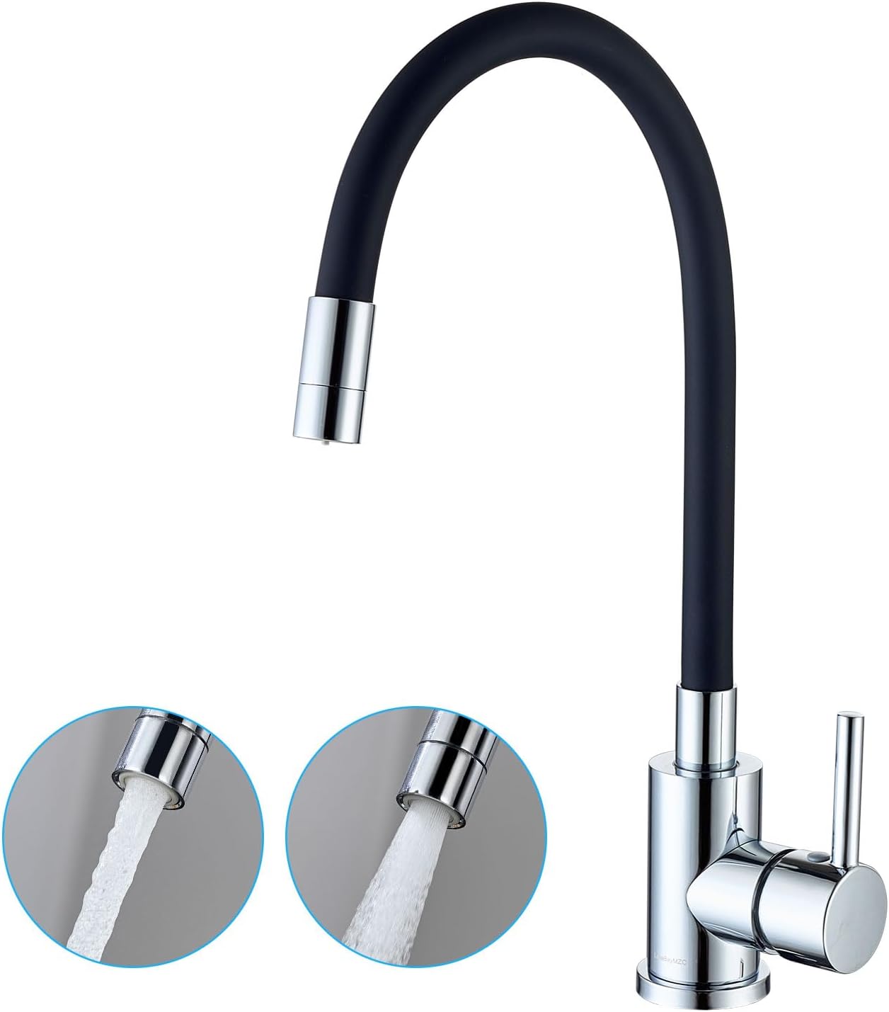 Detalle 2 de LakeBayMZC Grifo de Cocina Flexible 360°