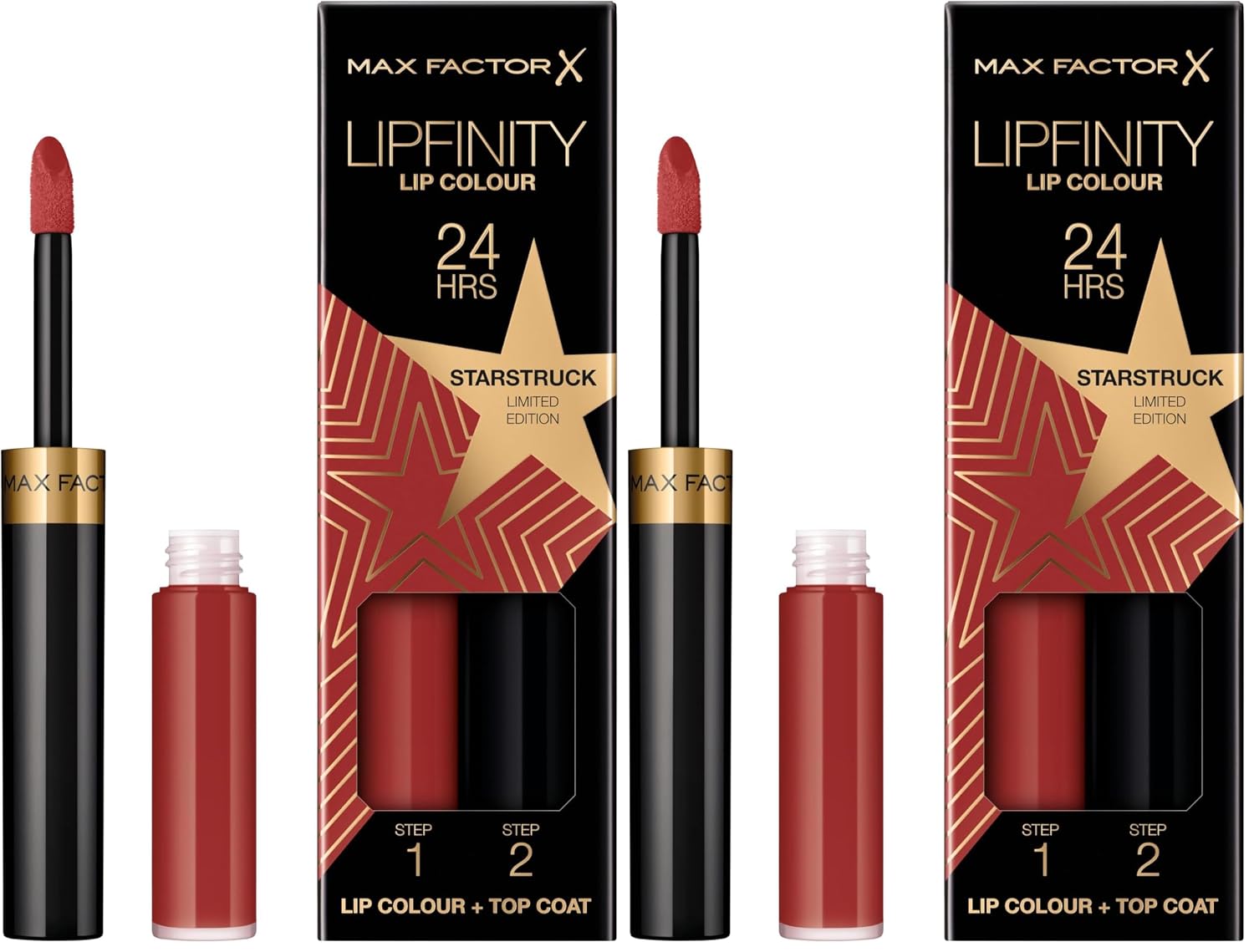 Thumbnail 1 de Max Factor Lipfinity Lip Colour „Rising Stars Collection“ 84 Rising Star – langanhaltender Lippenstift mit Top Coat