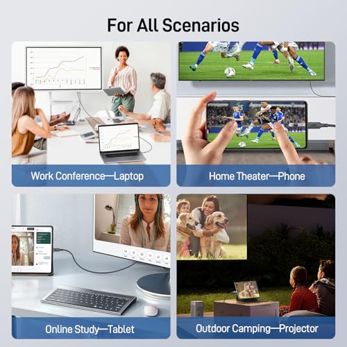 Thumbnail 8 de Acer USB C to HDMI Cable for Home Office 6.6FT (4K@60Hz) for Laptop