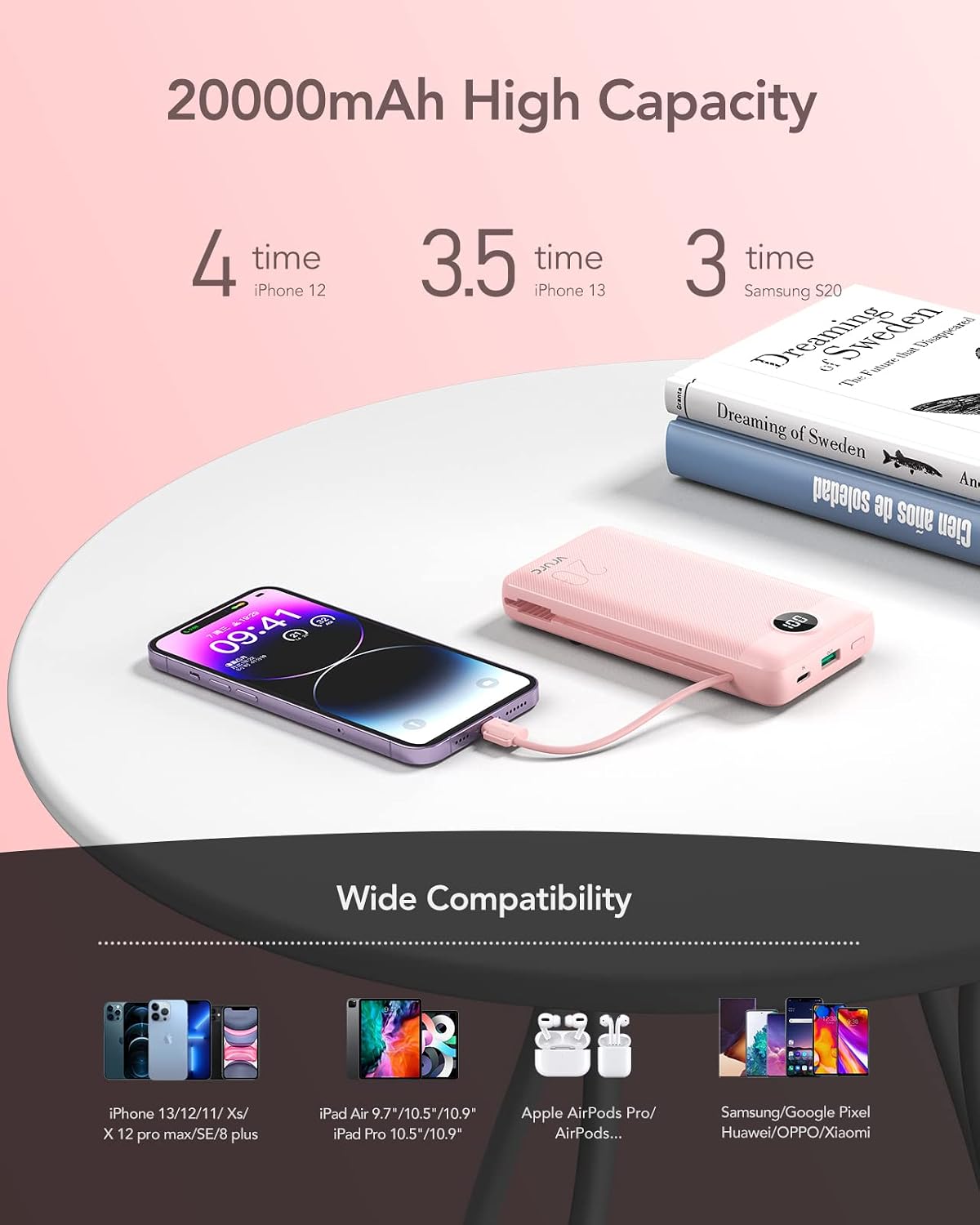 Thumbnail 6 de VRURC Portable Charger 20000mAh