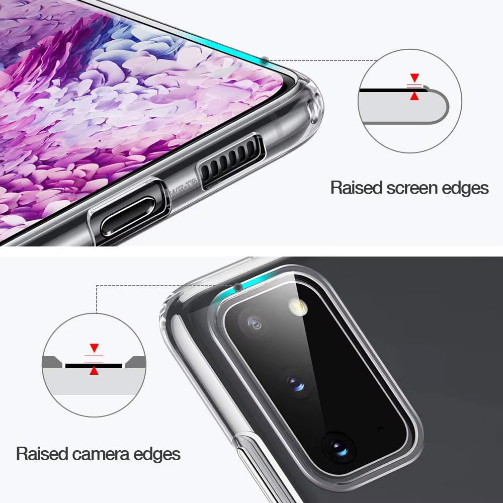 Detalle 2 de Oprimio Kristallklar Hülle Galaxy S20, ultra dünn