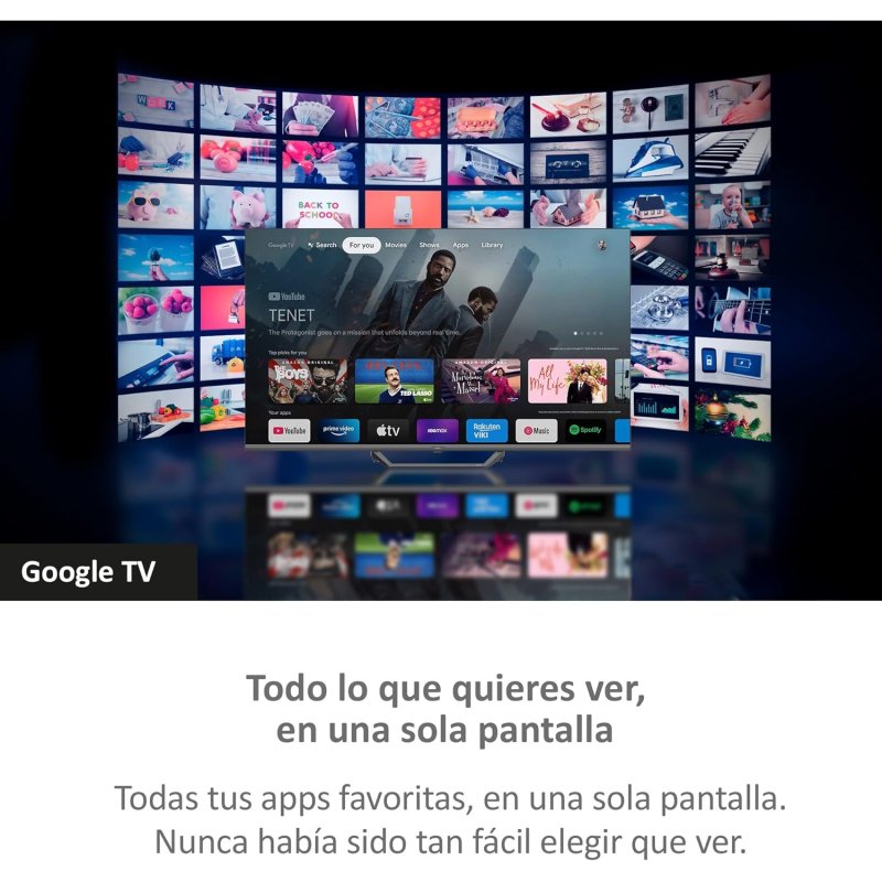 Thumbnail 2 de Haier QLED H65S80EUX 65” 4K Smart TV con Google TV, QLED y HDR10/Dolby Audio