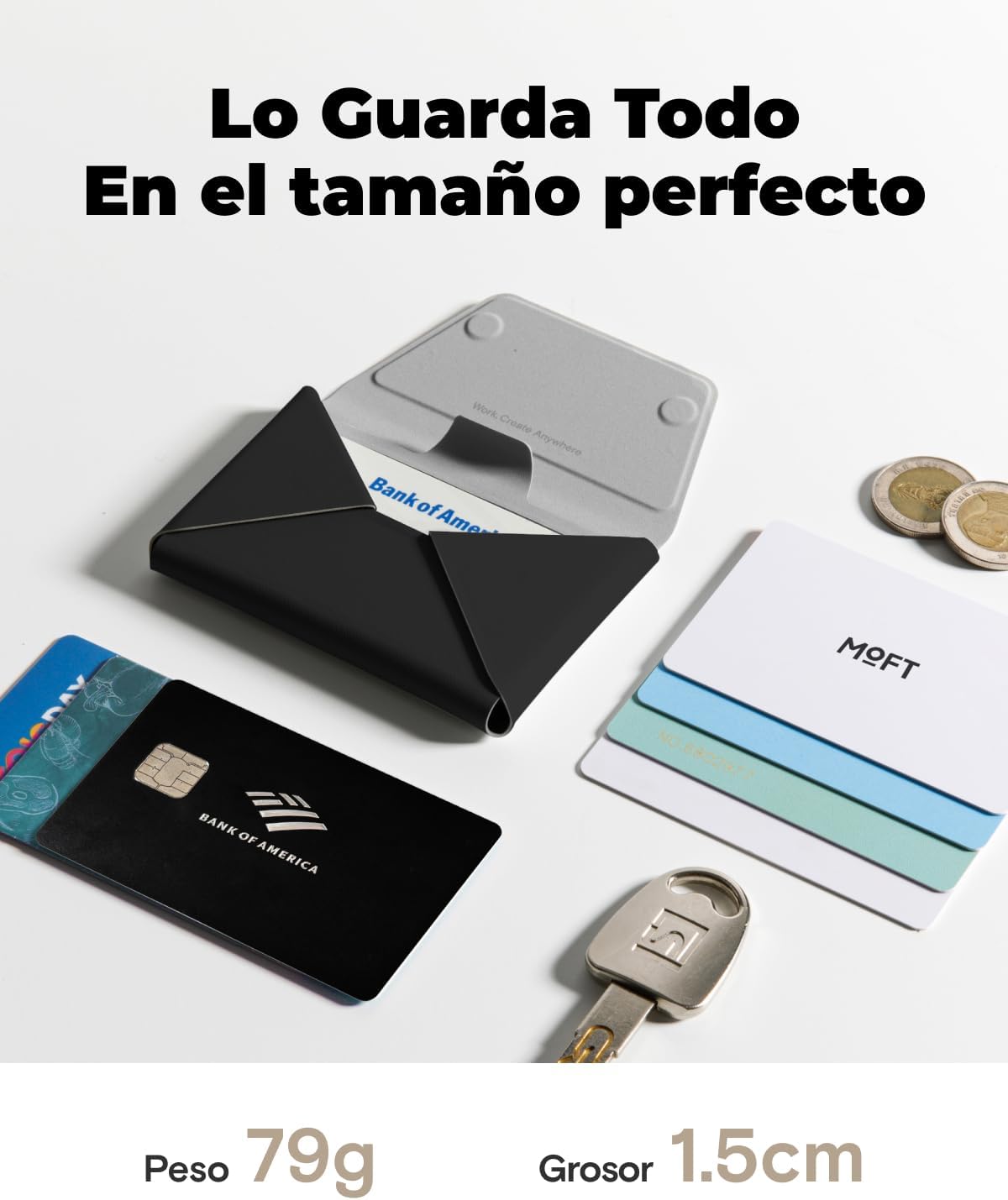 Thumbnail 3 de MOFT Cartera Delgado 8 tarjetas 📇