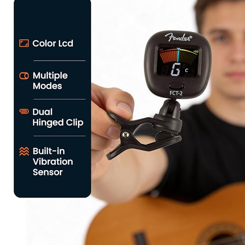Detalle de Fender FCT-2 Professional Multi-Instrument Clip-On Tuner