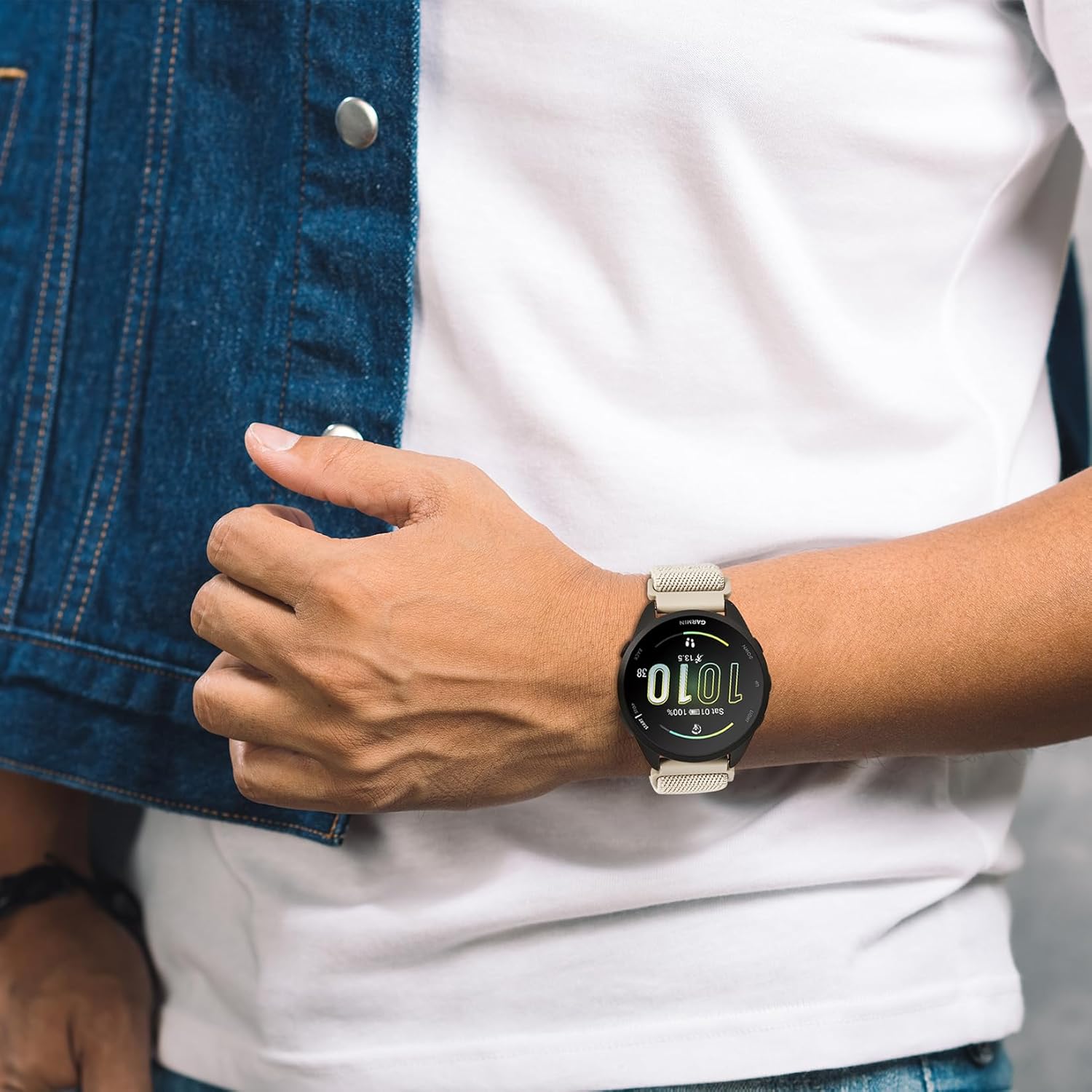 Detalle 1 de Wizvv 20mm Quick Release Garmin strap