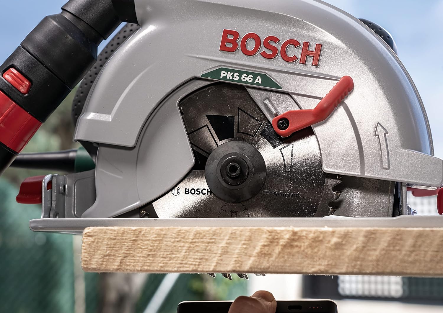 Detalle 1 de Bosch 2609256807 circular saw blade, 150 mm, 40-tooth ATB for wood