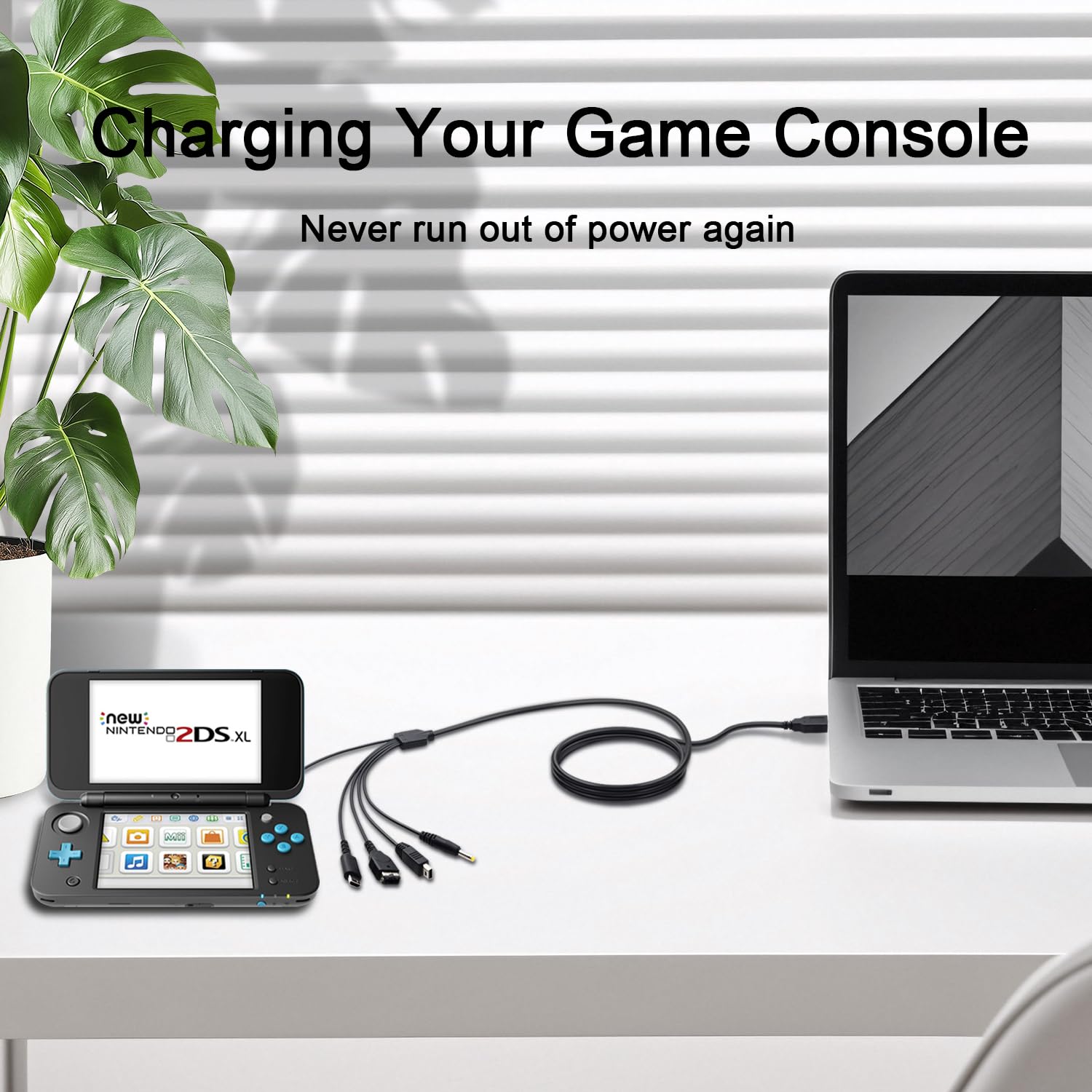 Thumbnail 4 de COMeap USB5IN1DSC01 5-in-1 USB Charger Cable for Nintendo, PSP and GBA SP