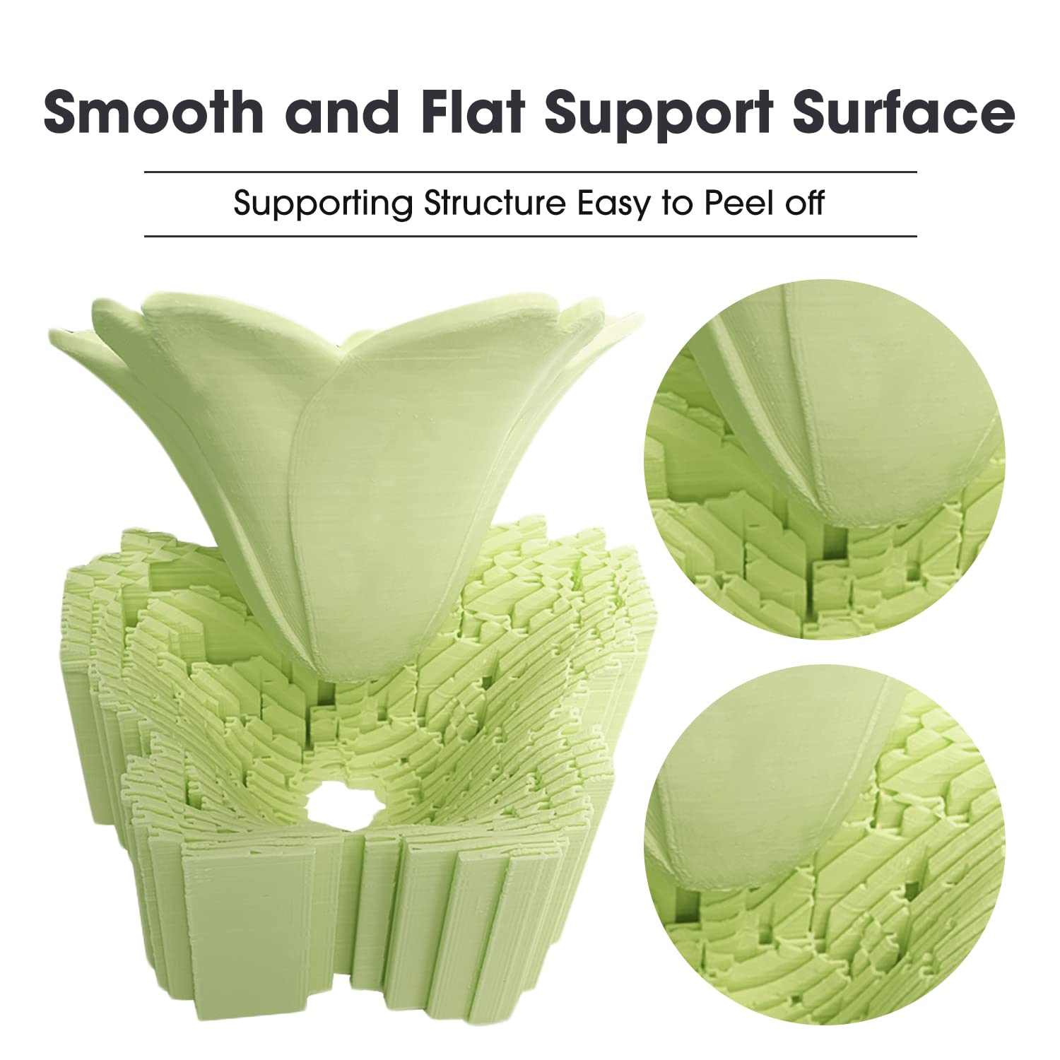 Thumbnail 7 de eSUN PLA Mate 3D Filamento 1.75mm, 2x1kg, Negro y Rojo 🎨