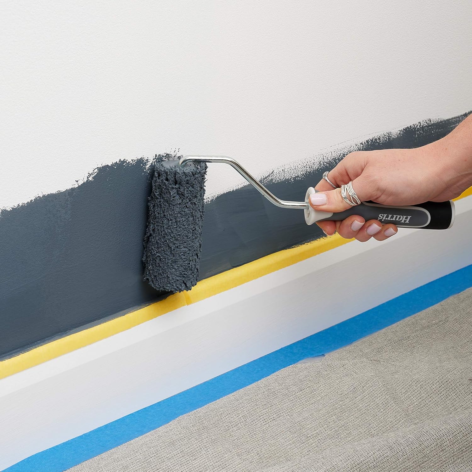 Thumbnail 3 de Harris Ultimate Walls & Ceilings Medium Pile Roller Set with Tray and 4" Frame