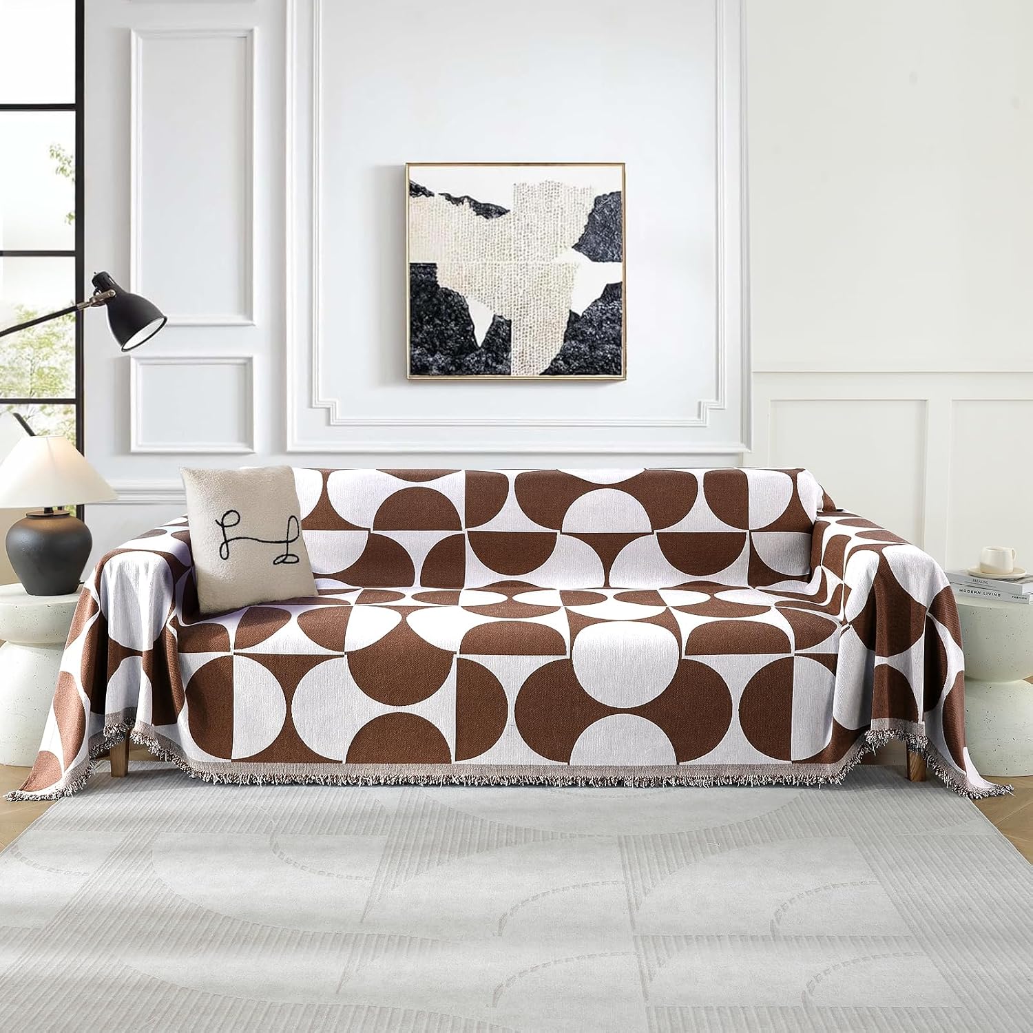 Detalle de Ystyle Telo Copridivano 4 Posti 180x380 cm – Copridivano Universale Quattro Stagioni