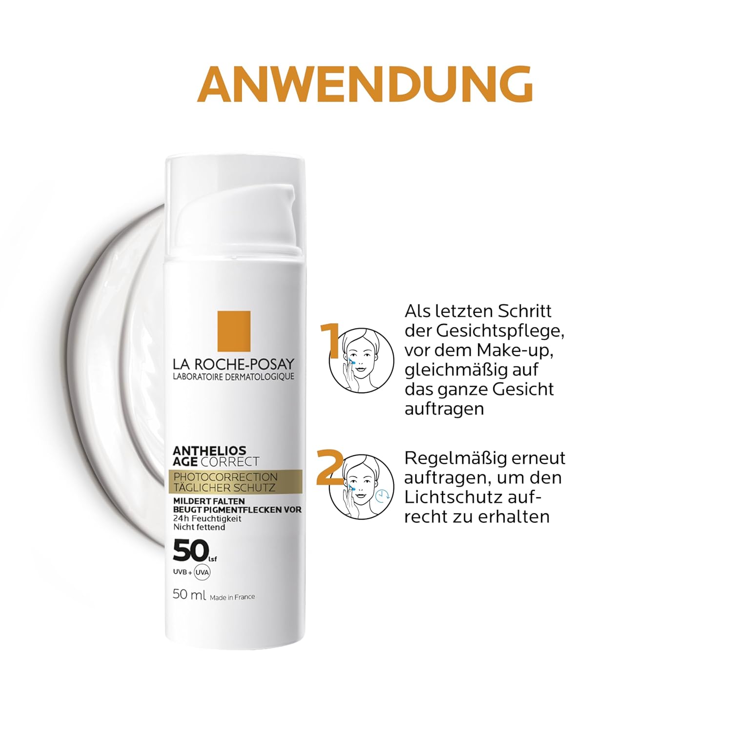 Thumbnail 5 de Anthelios Age Correct Tagescreme LSF50, 50 ml