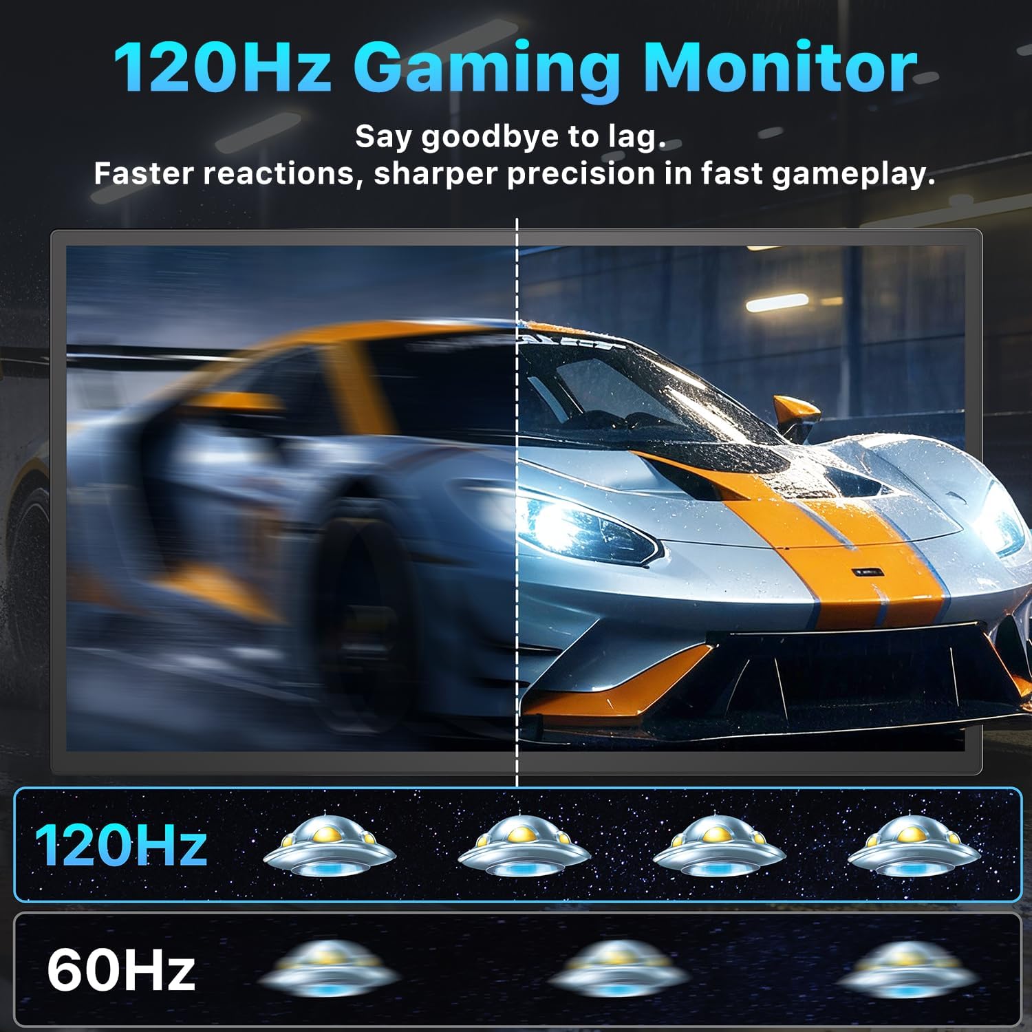 Thumbnail 3 de Upperizon 21.5-inch Portable Monitor 120Hz