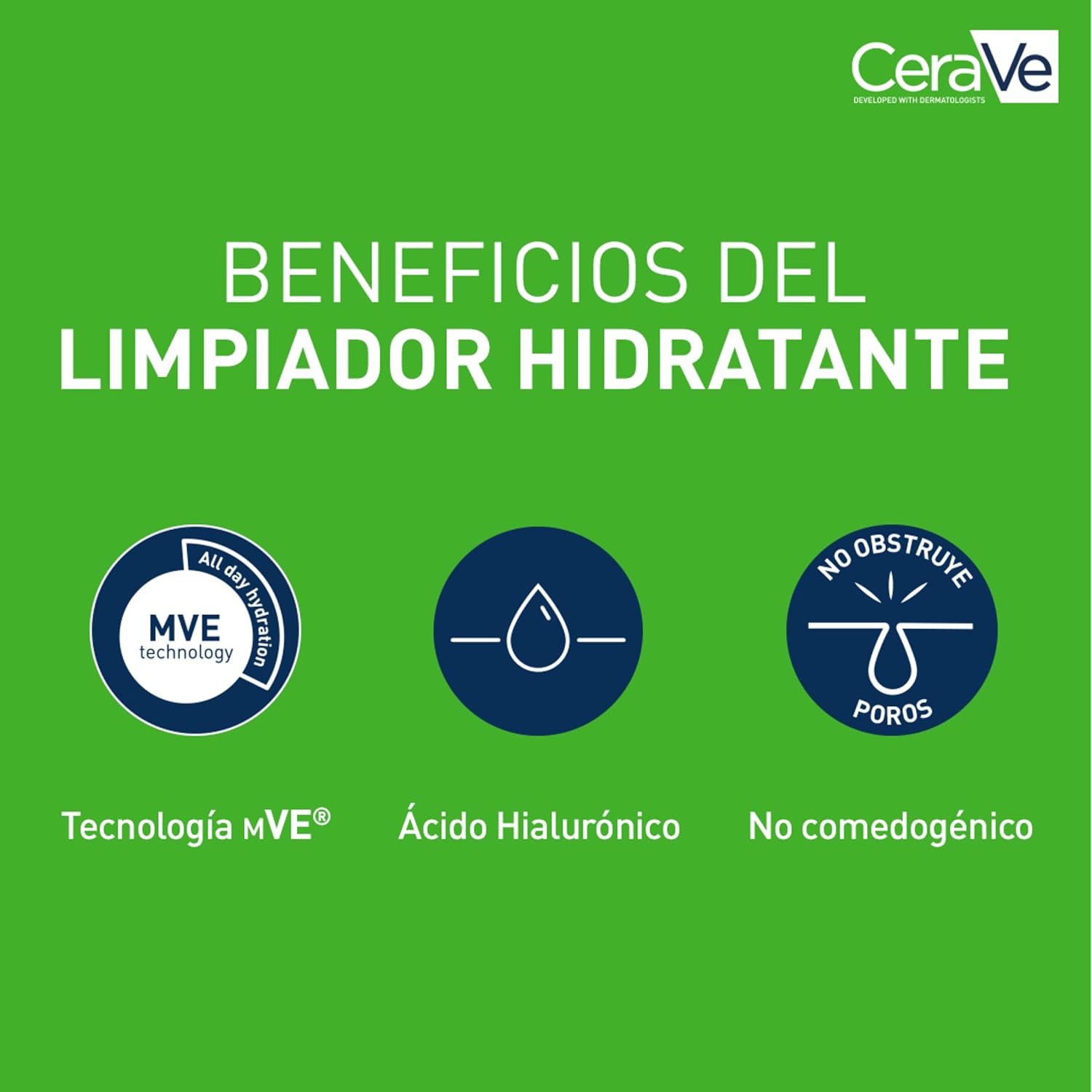 Detalle de CeraVe Hydrating Cleanser Gel limpiador hidratante en crema 473 ml