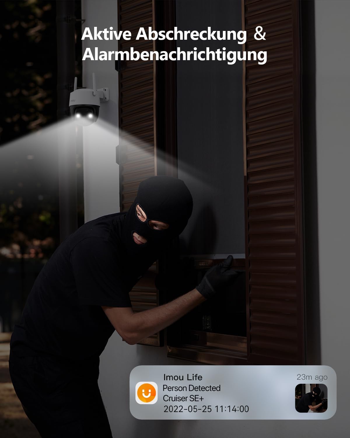 Thumbnail 6 de Imou 2K Überwachungskamera Außen mit PTZ und AI-Erkennung