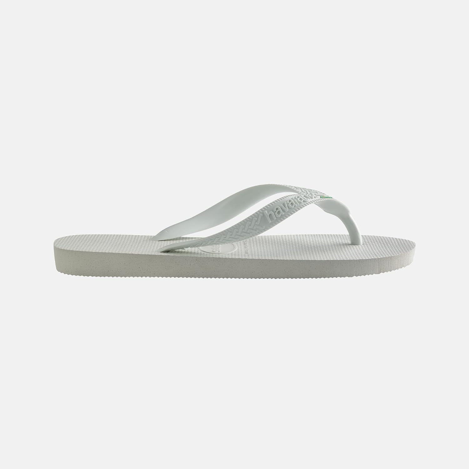 Detalle de Havaianas Top Brasil Mixte FlipFlop White 35 EU – tongs emblématiques, simplicité et confort