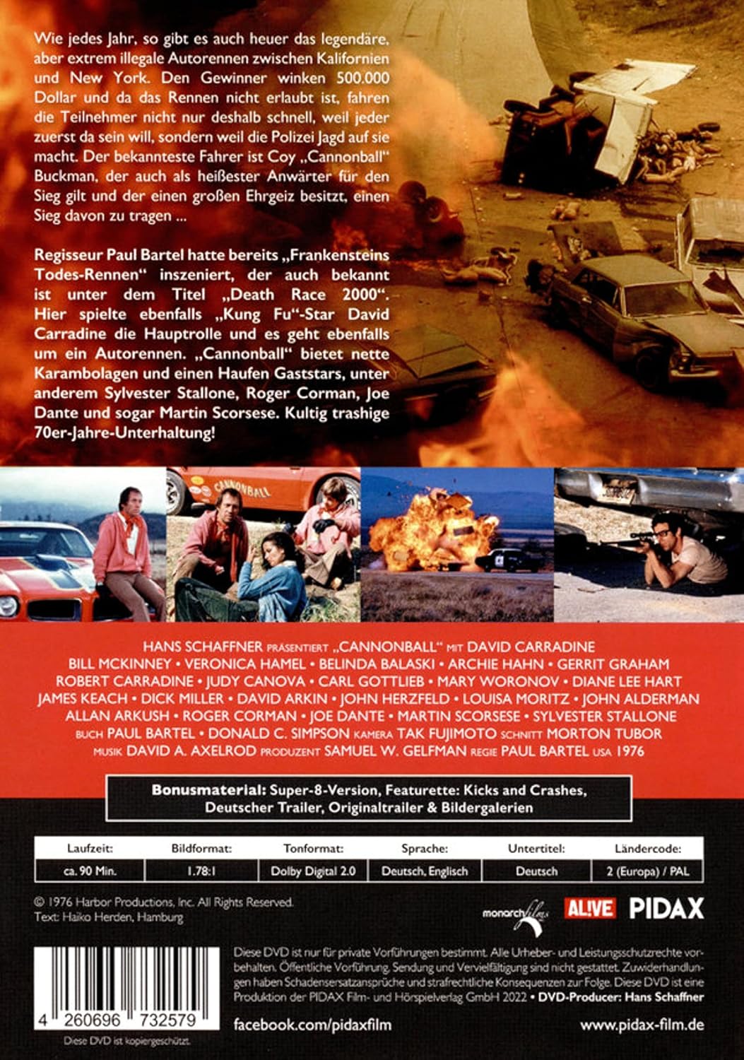 Detalle 2 de WME Cannonball Der Kult Action-Thriller