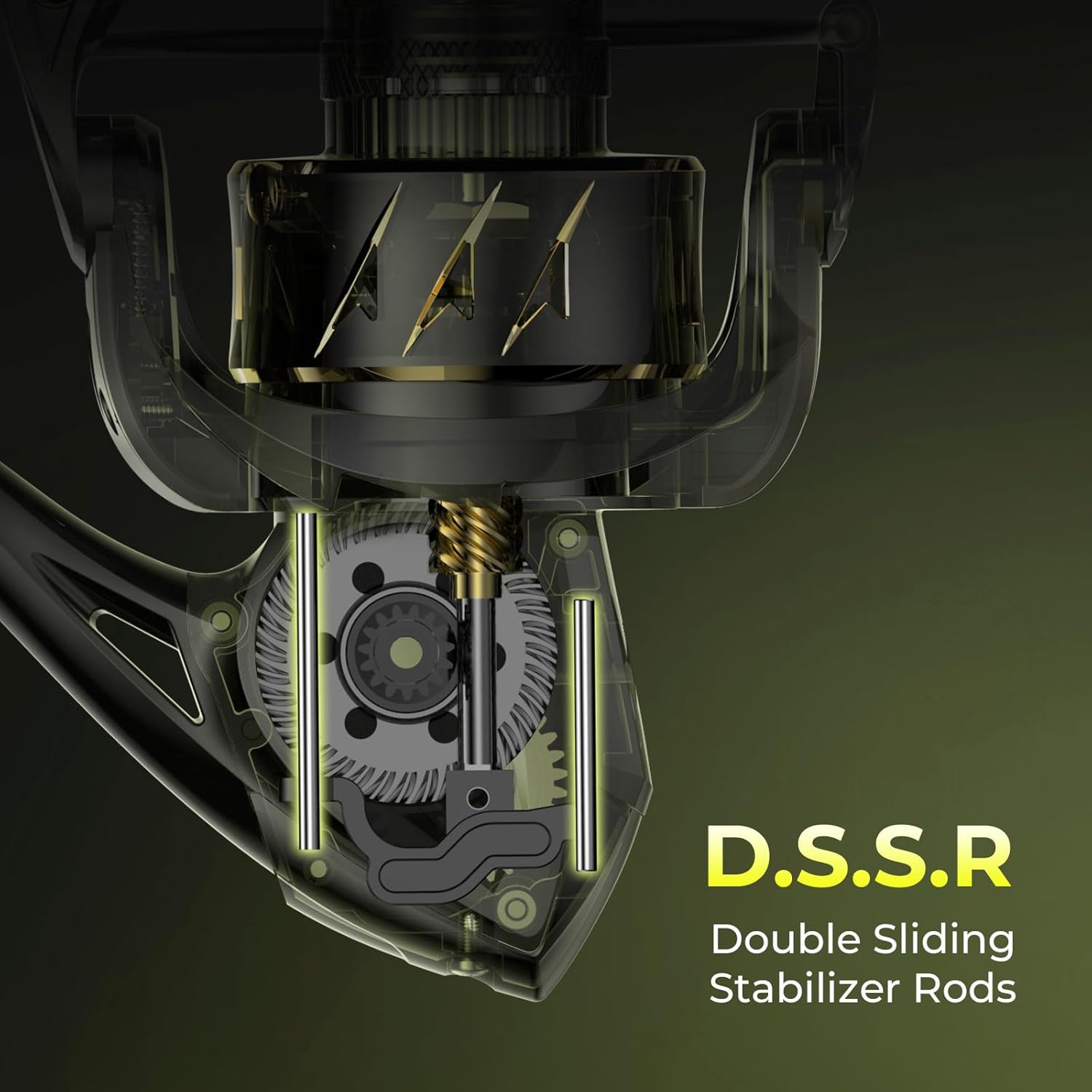 Thumbnail 6 de KastKing Sharky Spinning Reel: 5.2:1 & 6.2:1 Gear Ratios, Carbon Drag up to 39.5 lb