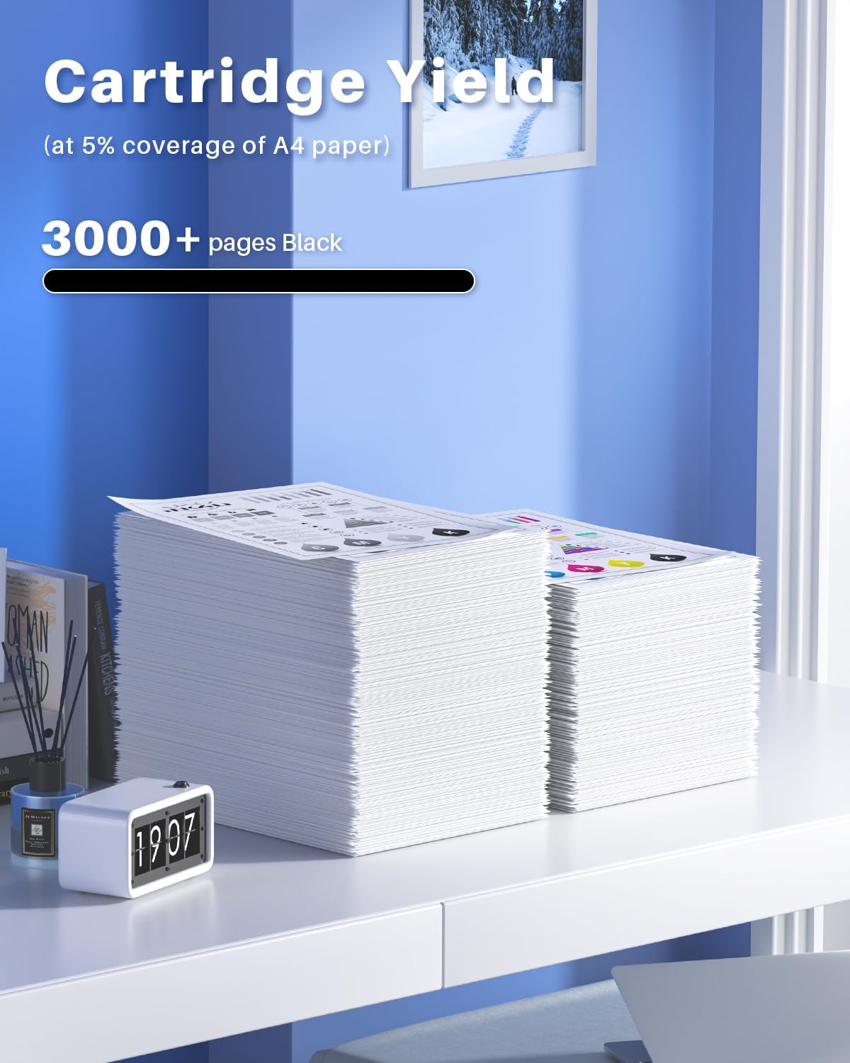 Thumbnail 3 de INK4U TN2510XL toner ad alta capacità compatibile con Brother TN2510 / TN2510XL (1 nero)