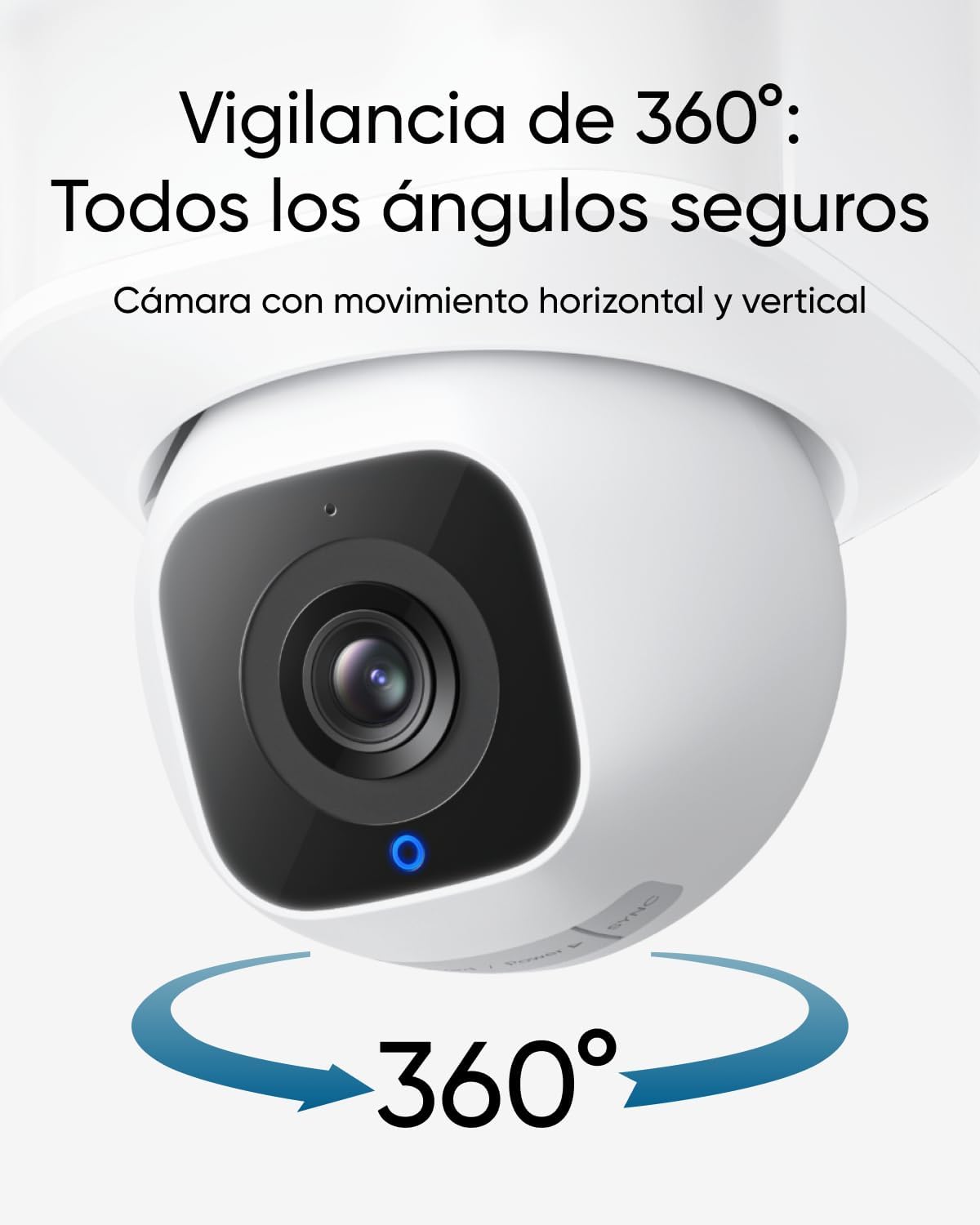 Detalle 2 de eufy Security Floodlight Cam E30 2K, 2.000 lúmenes