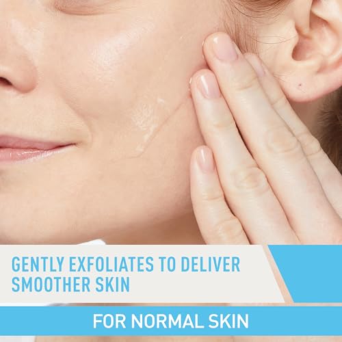 Detalle de CeraVe Renewing Salicylic Acid Cleanser: Gentle BHA Exfoliating Foaming Face Wash (8oz)