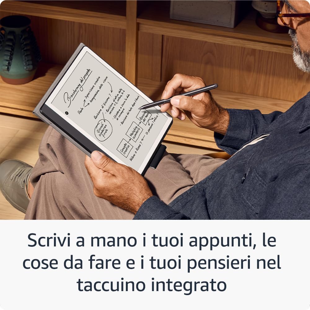 Detalle de Amazon Kindle Scribe (32 GB) – Scrittura e lettura in un unico dispositivo con penna inclusa
