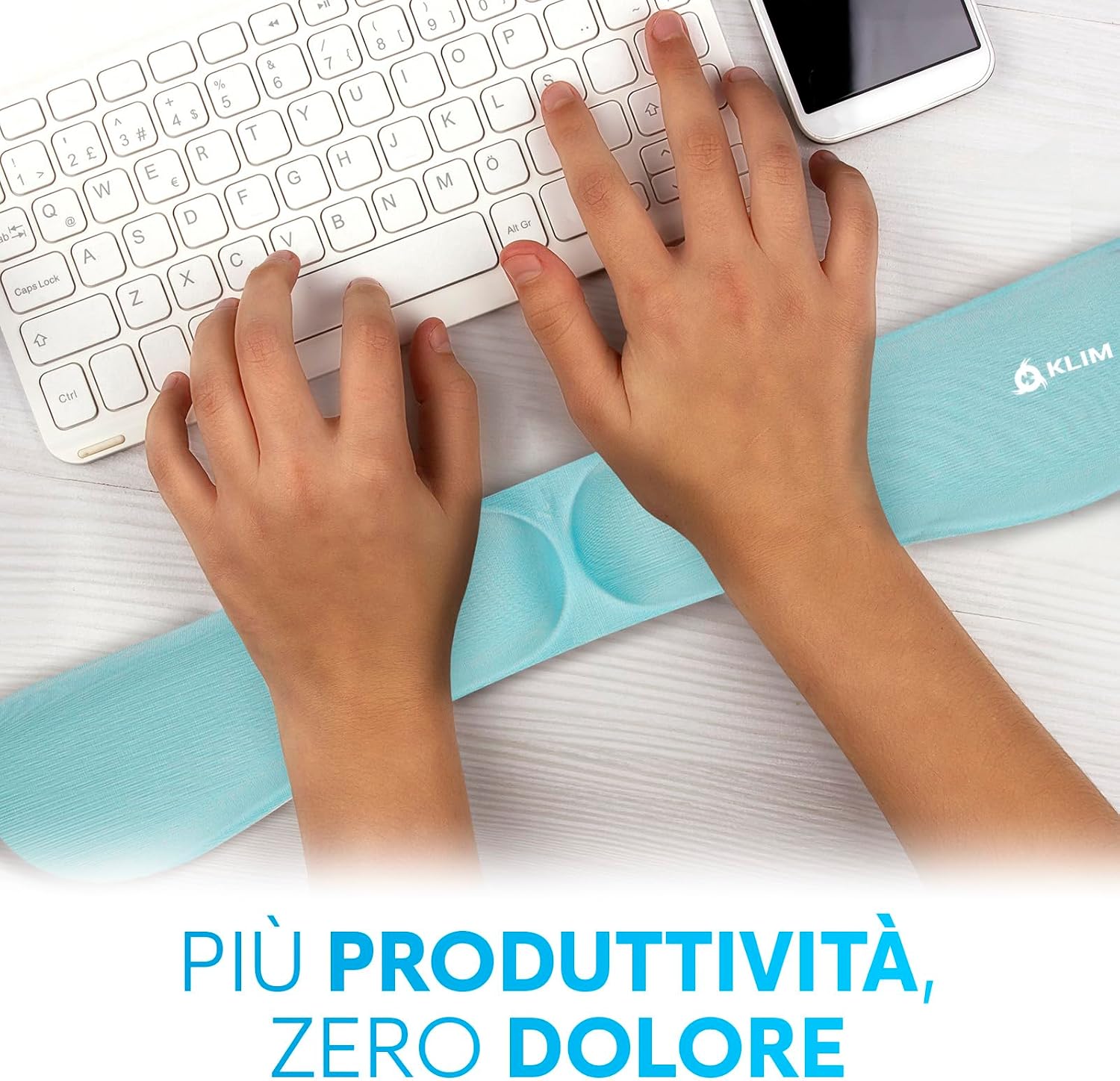 Detalle 2 de KLIM Wrist Rest set poggiapolsi per tastiera e mouse 🖱