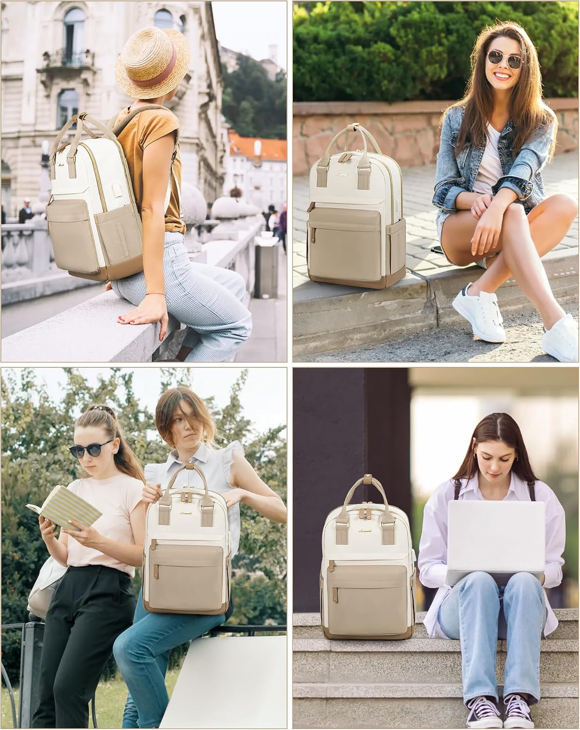 Thumbnail 6 de LOVEVOOK 15.6 Inch laptop backpack with USB port