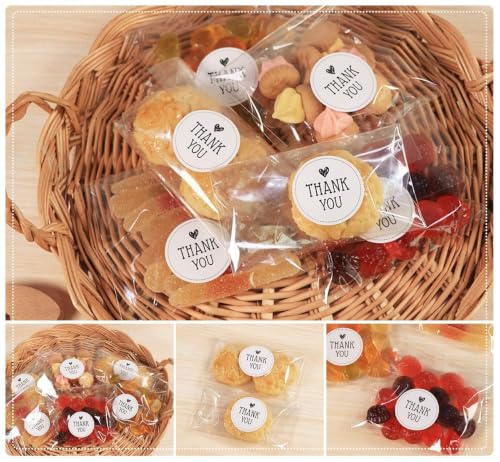 Thumbnail 6 de ilauke – 200 sachets transparents OPP, 15 × 10 cm, pour friandises et cadeaux
