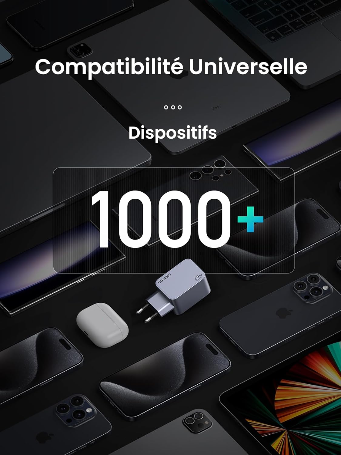 Thumbnail 6 de UGREEN Nexode Pro 65W USB-C 3 Ports