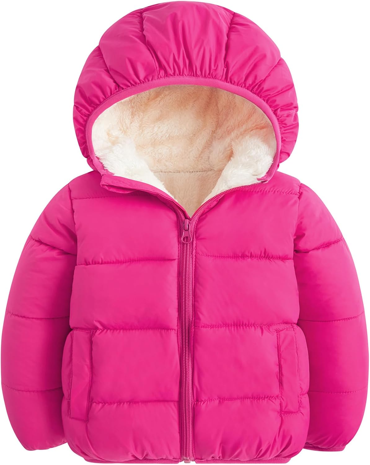 Detalle de BFUSTYLE Toddler Fleece Winter Jacket for Baby Girls and Boys