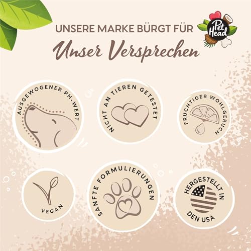 Detalle 2 de Pet Head Sensitive Soul Fellspray für Hunde – Kokosduft, pH-neutral, vegan & tierversuchsfrei, 300 ml