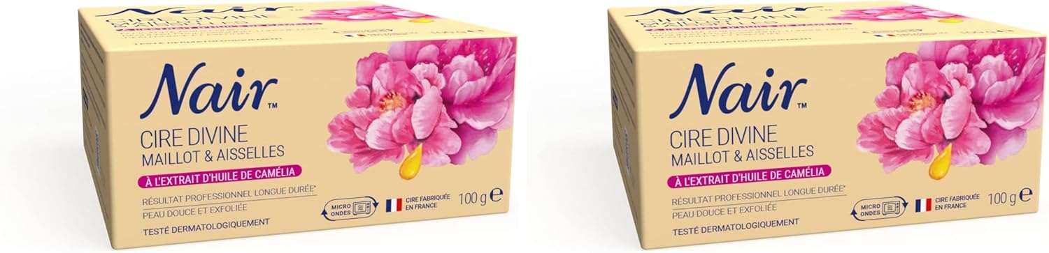 Thumbnail 6 de NAIR Cire Divine à l'huile de Camélia – Aisselles & Bikini, cire chaude sans bandes, pot 100 g + 2 soins finition douceur