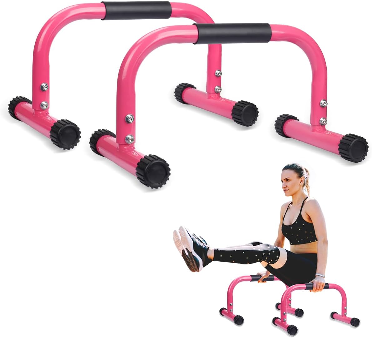 Thumbnail 6 de AmazeFan Parallettes Calisthenics-Barren für Zuhause 💪
