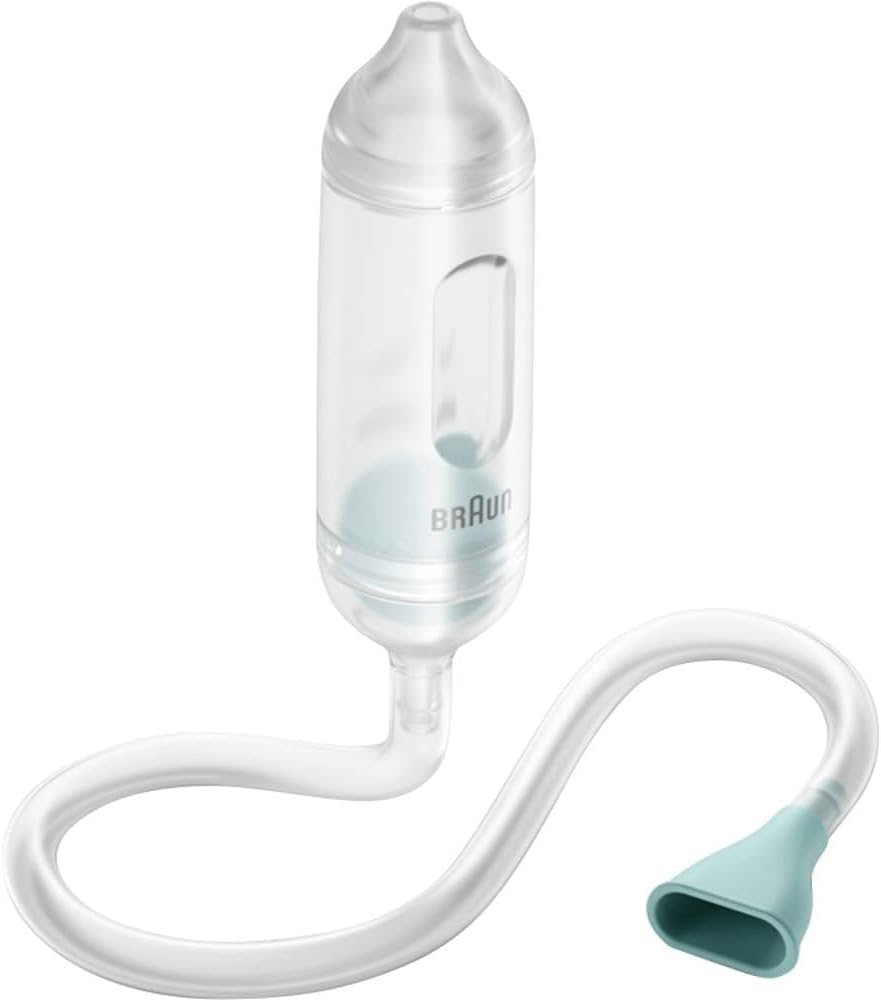 Detalle de Braun Mouche-bébé manuel 1 – Décongestion rapide et en douceur pour nouveau-nés et enfants