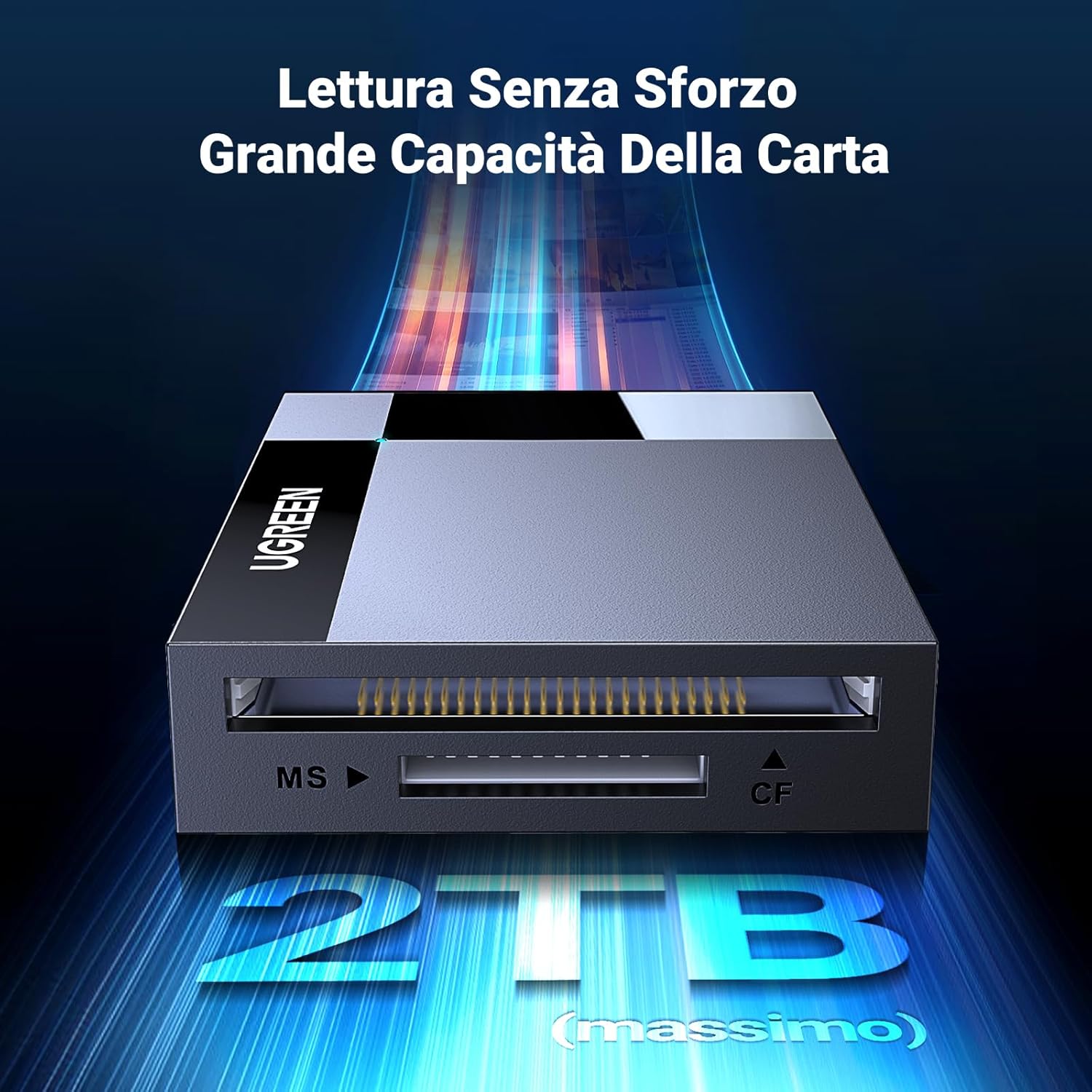 Thumbnail 5 de Lettore di Schede USB 3.0 4 in 1 di UGREEN: SD/TF/MS/CF