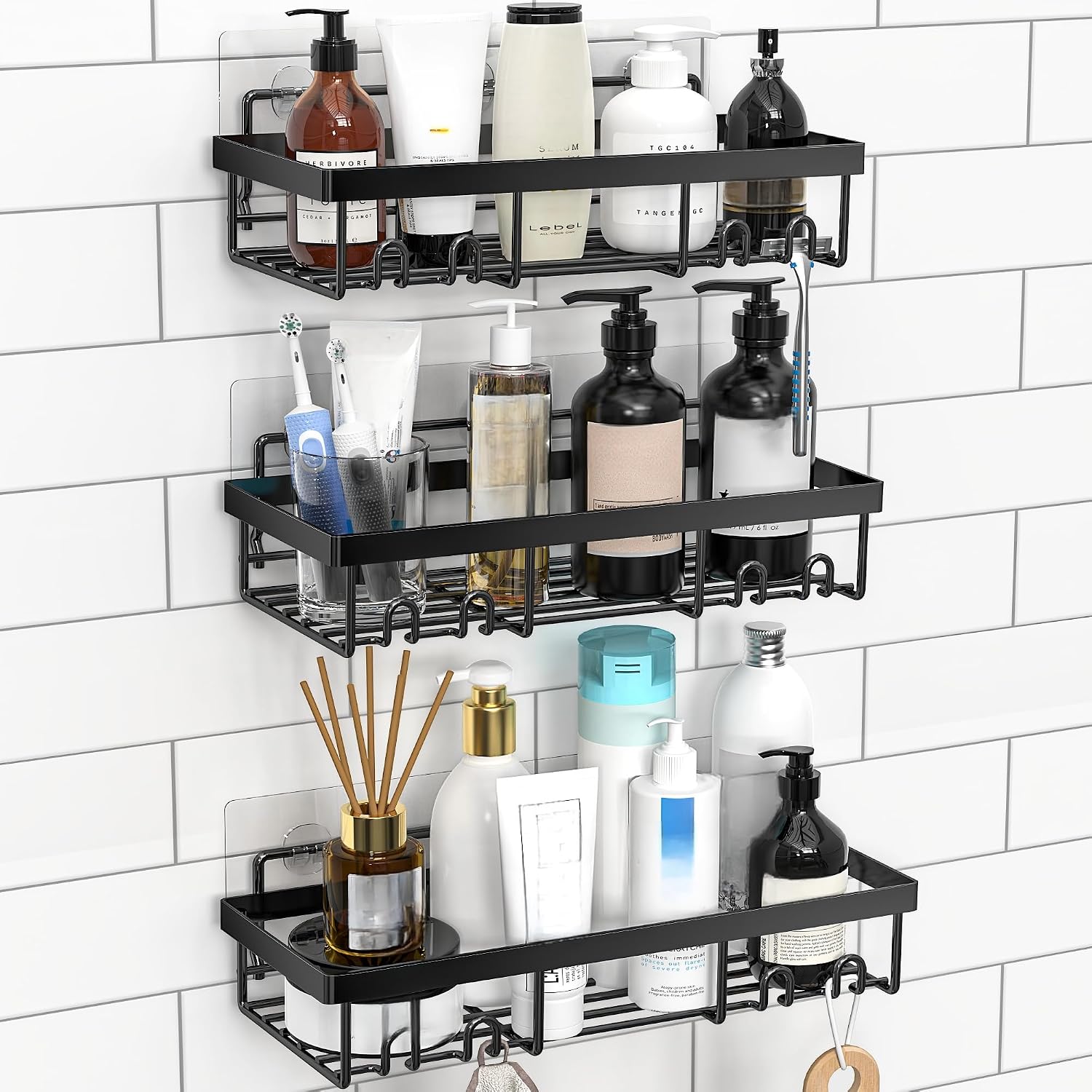 Detalle de Moforoco Metal Shower Caddy