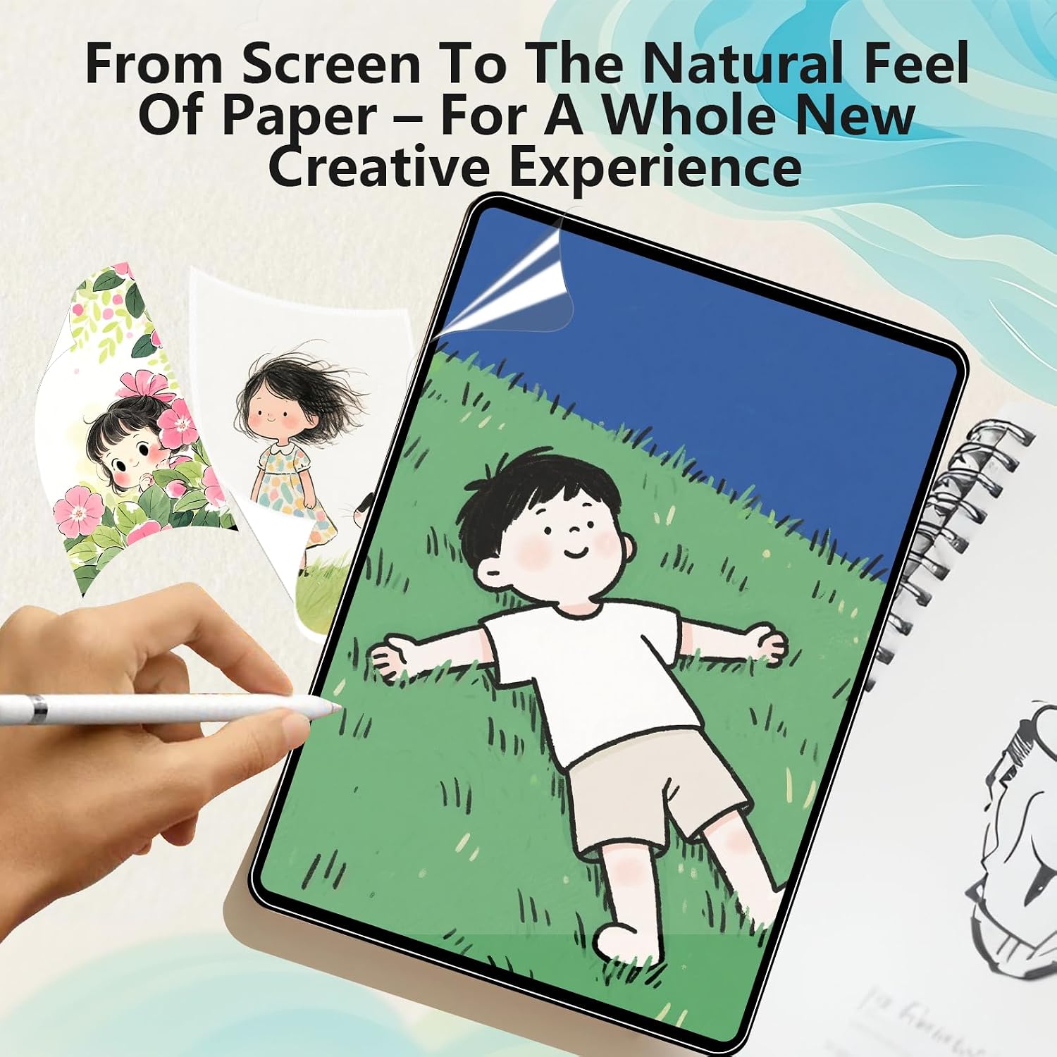 Detalle 2 de Phimoos Paper Feel Screen Protector 11in pack