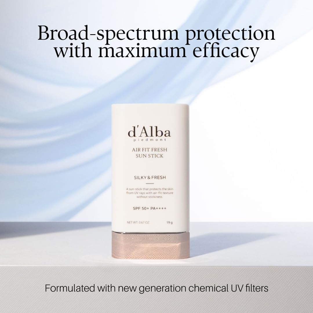 Detalle de d'Alba Air Fit Fresh Stick SPF50+ PA++++ 19 g