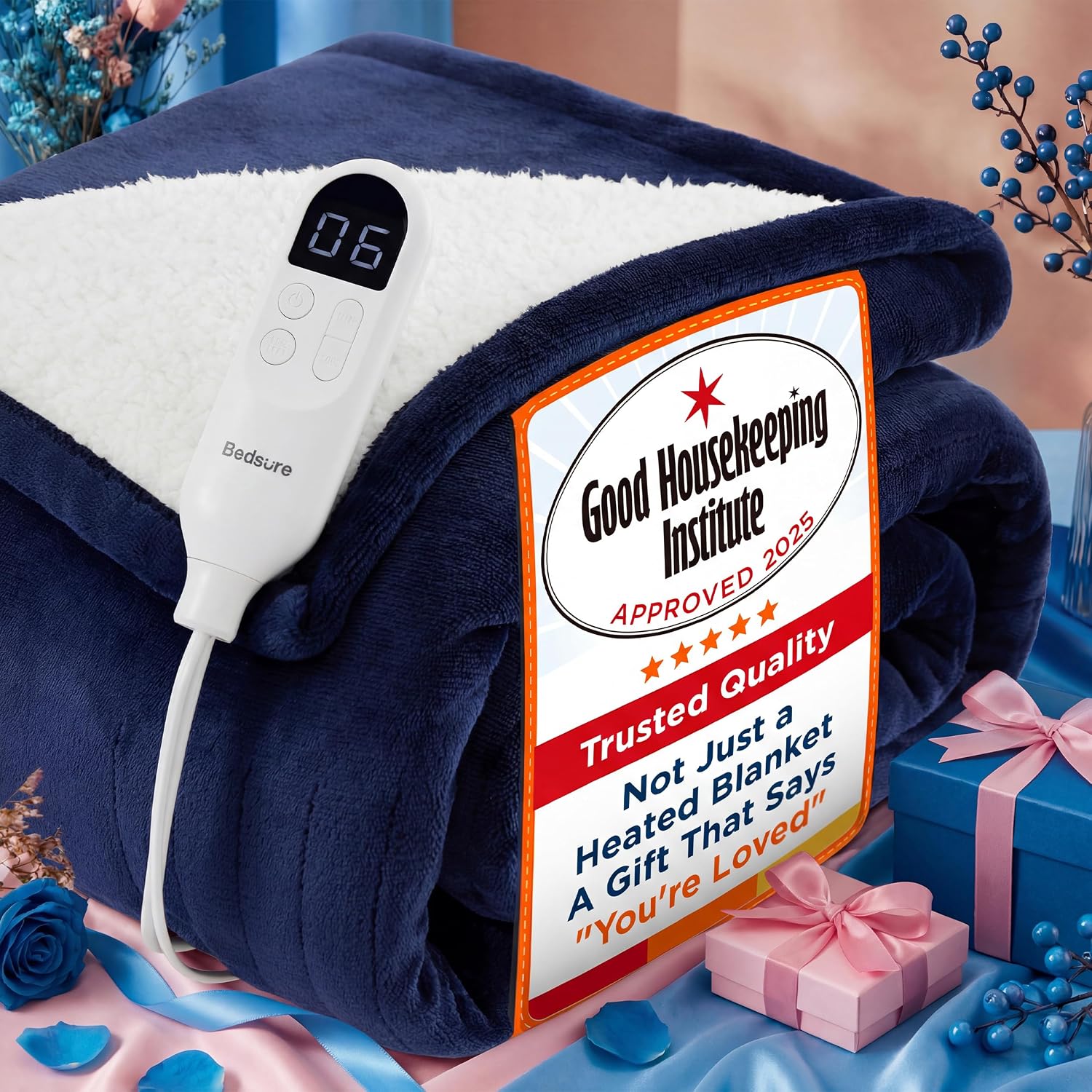 Imagen de Bedsure Electric Blanket Heated Throw 130x160cm en OfertitasTOP
