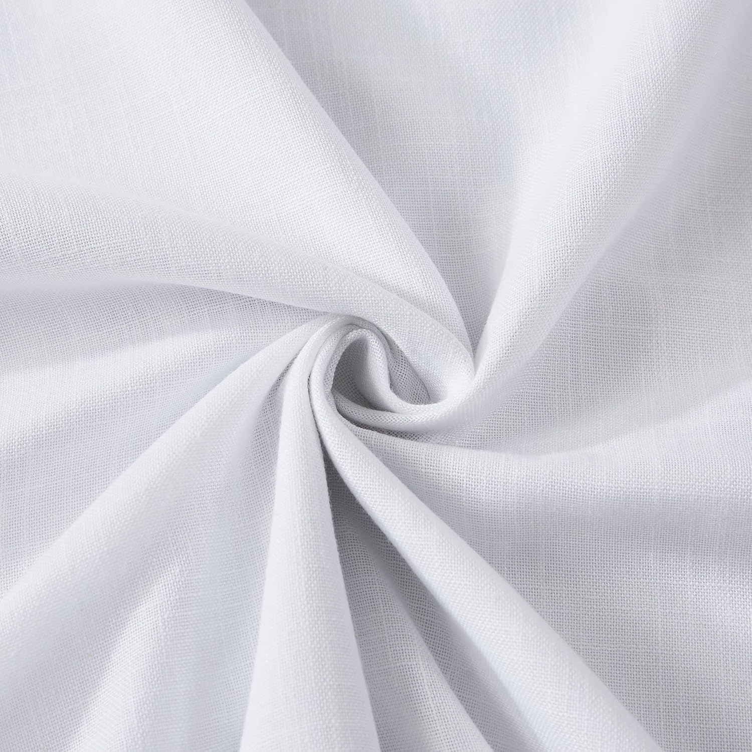 Thumbnail 4 de Noblefold White Pinch Pleated Full Blackout Curtain Panel 60x90 with Thermal Insulation
