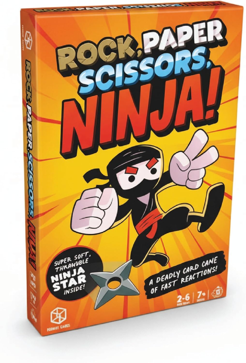 Detalle de Format Games Rock Paper Scissors Ninja Card Game 🎲