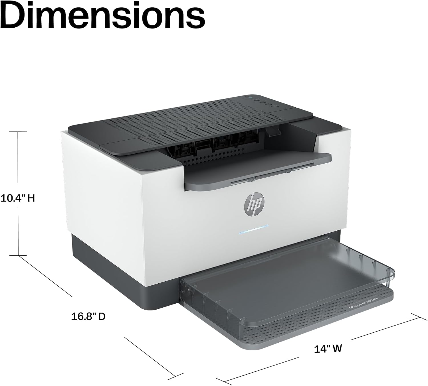 Detalle de HP monochrome laser printer M209dw