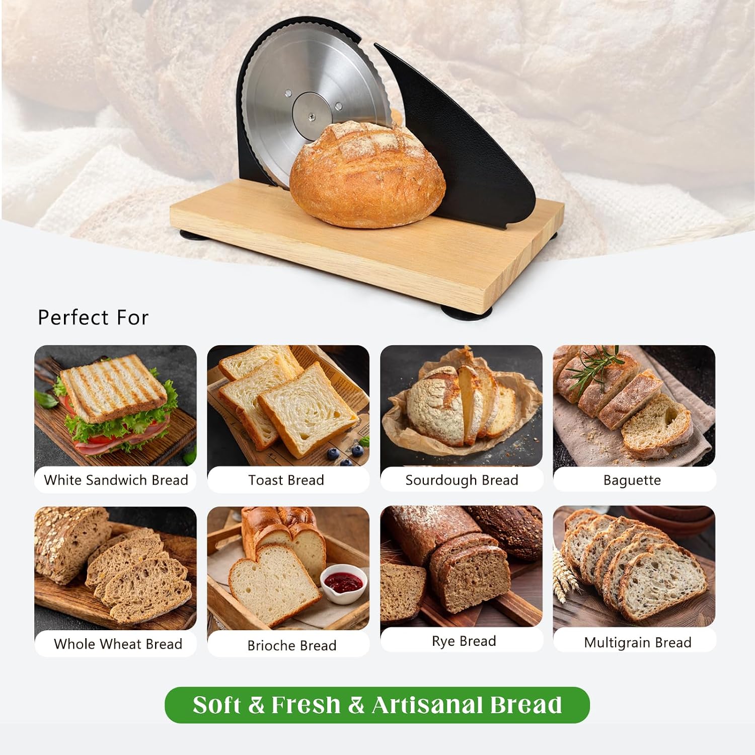 Thumbnail 6 de vanerepok Manual Bread Slicer 0.8 in