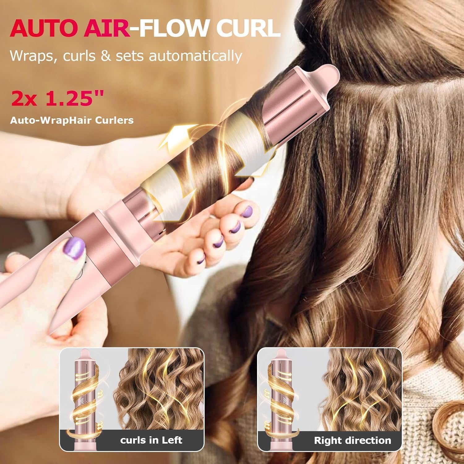 Detalle de MESCOMB 5-in-1 Hot Air Styler
