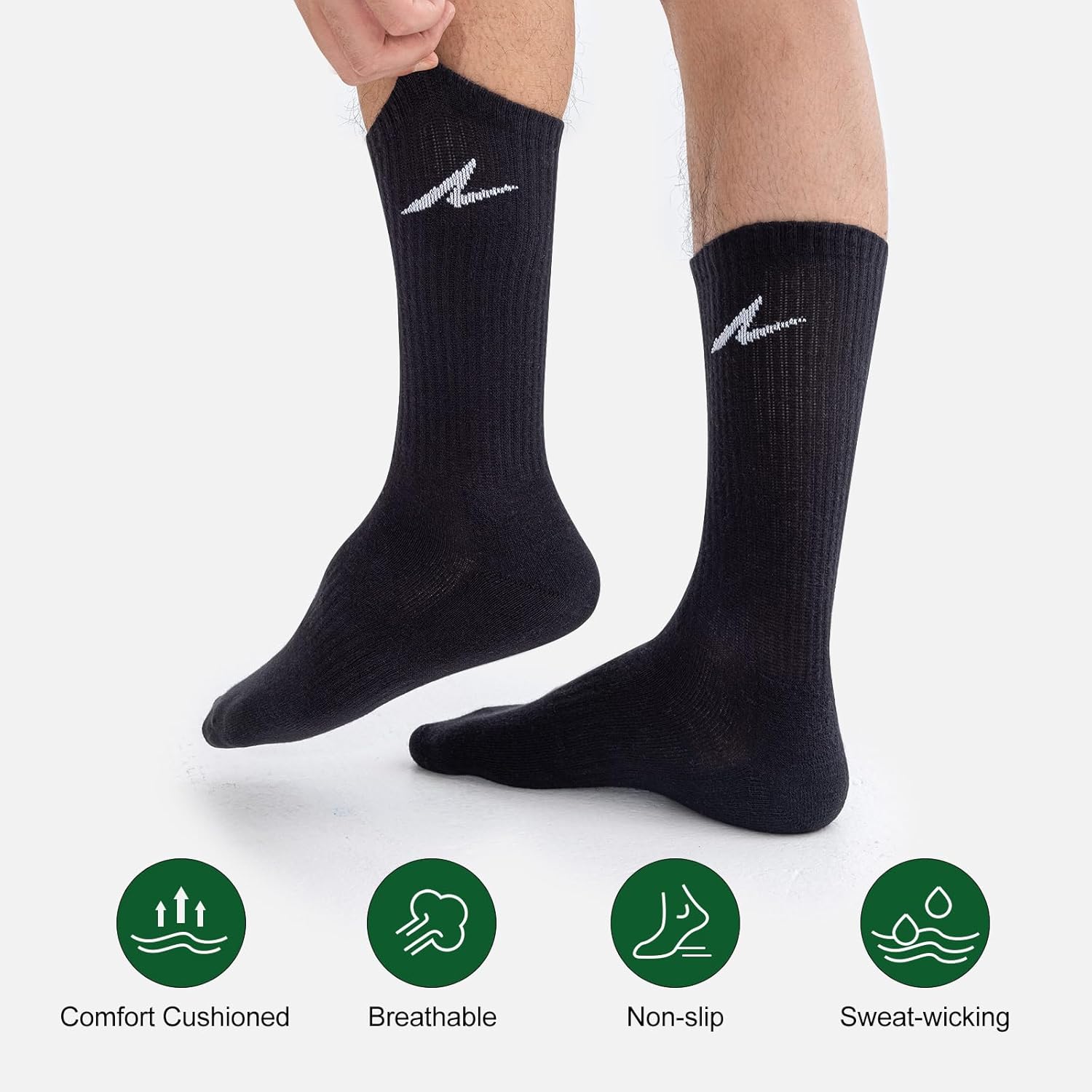 Thumbnail 6 de Combed cotton sports socks 3 pairs
