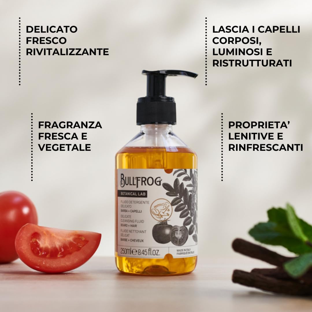 Thumbnail 2 de Bullfrog Fluido Detergente Delicato 250 ml – Shampoo per Capelli e Barba