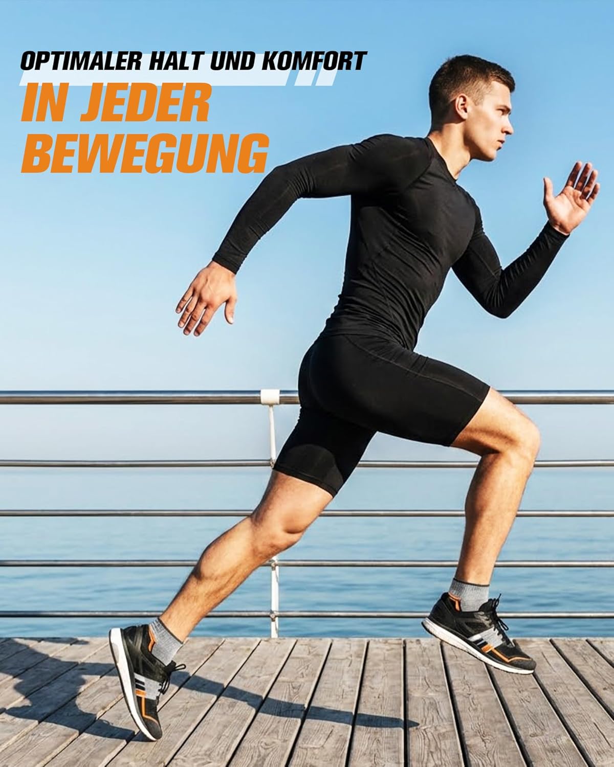 Thumbnail 6 de EconioSocken Sneaker-Socken aus Baumwolle (Herren & Damen) – gepolsterte Quarter Socken mit Frotteesohle, 6/10 Paar